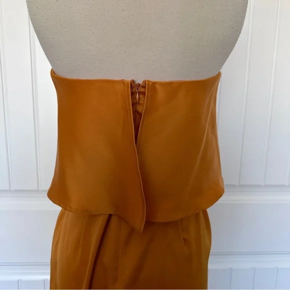 Loves + Friends Violet Midi Dress in Marigold - Picture 4 of 7